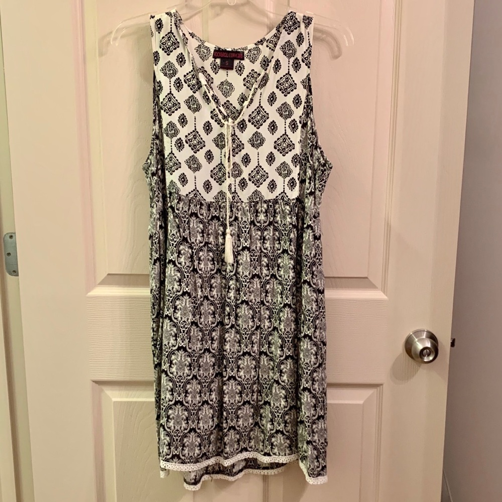 Black and white Dress
